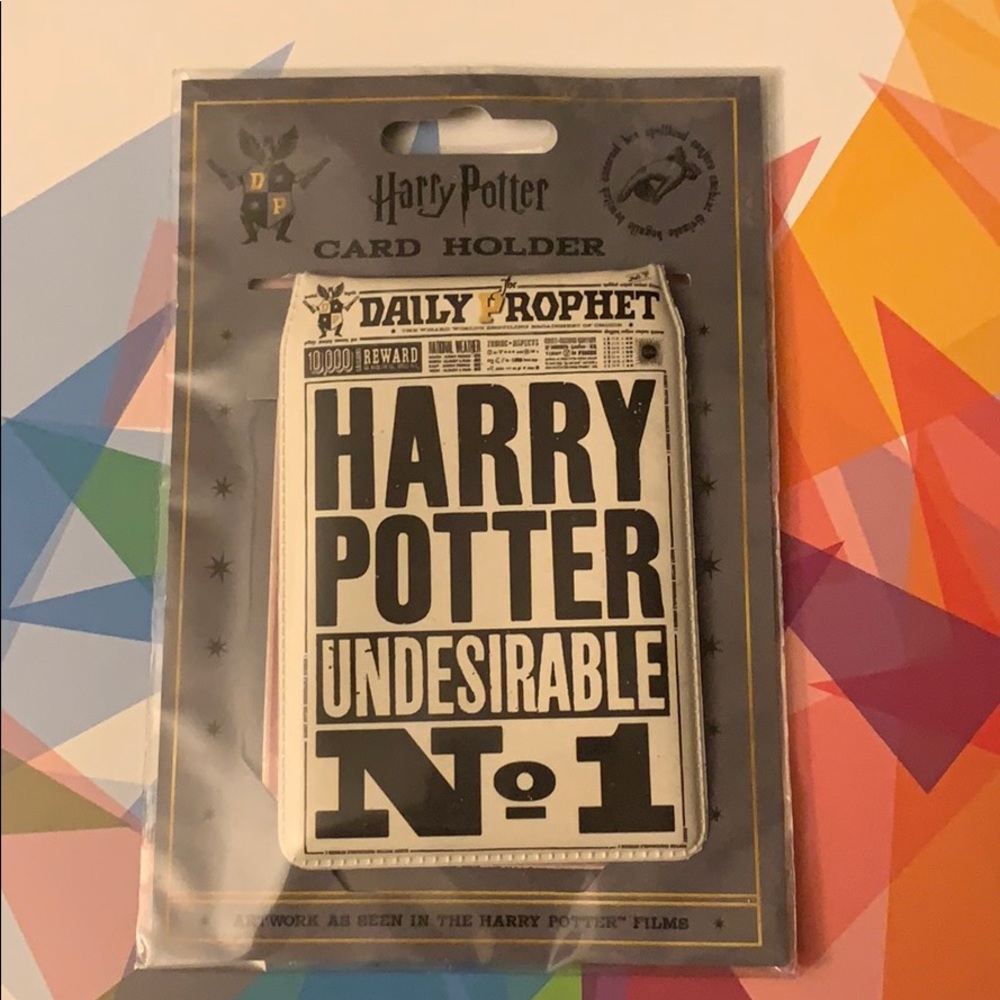 Harry Potter card holder